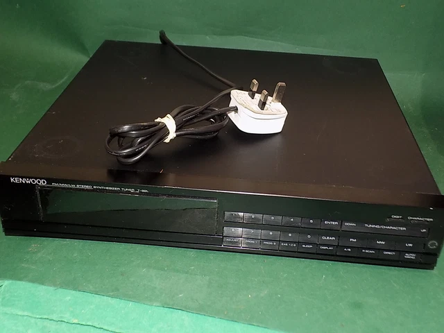 KENWOOD VINTAGE FM-AM Stereo Tuner Hifi Digital Display T-92L System ...