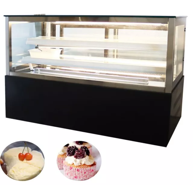 Refrigerated Display Cases Moisturizing and Defogging Bakery Showcase 220V/315W
