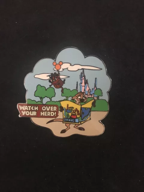 Disney Pin Cast Member Exclusive Wild About Safety #12 Watch Over Your Head