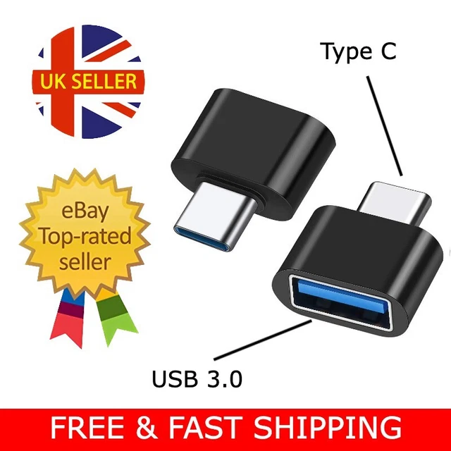 Type C to USB Adapter 3.0 USB-C 3.1 Male OTG A Female Data Connector Converter
