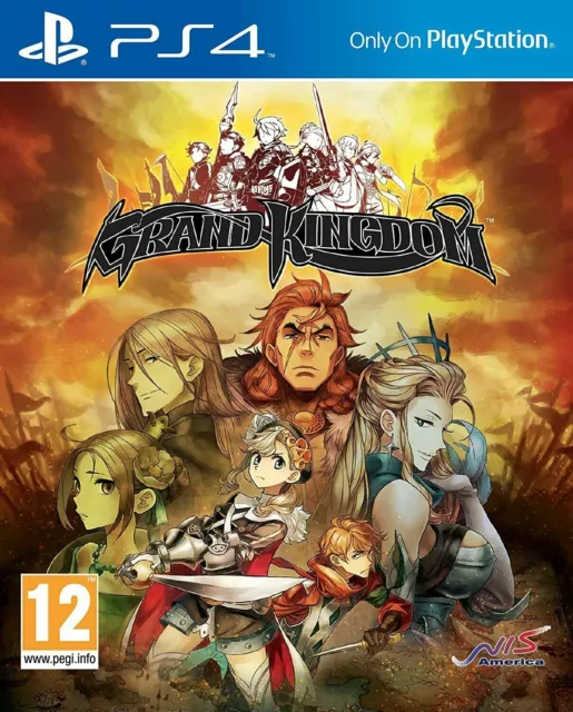 Grand Kingdom PS4 Playstation 4 EXCELLENT Condition FAST Dispatch PS5 Compatible