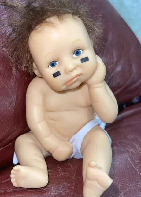 Ashton Drake Mini 5" Baby Doll "Is It Sunday Yet" Football Figurine Baseball