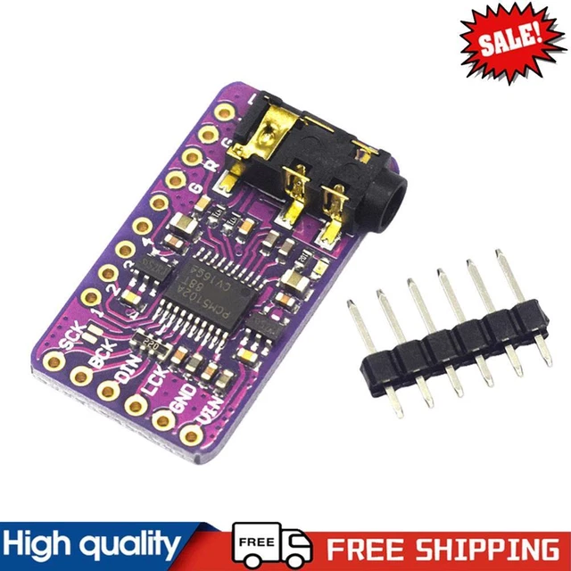 GY-PCM5102 DECODER SOUND Card Board I2S IIS Interface for Arduino ...