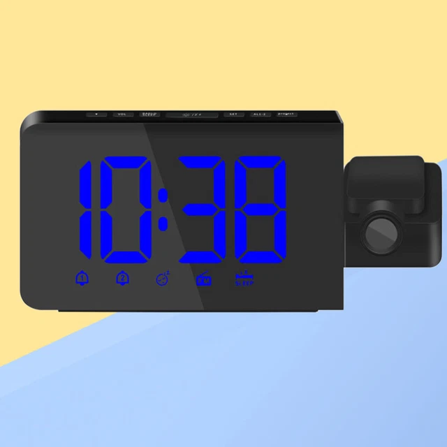 Night Light Clock Multi Function Clock Tabletop Clock Fashion