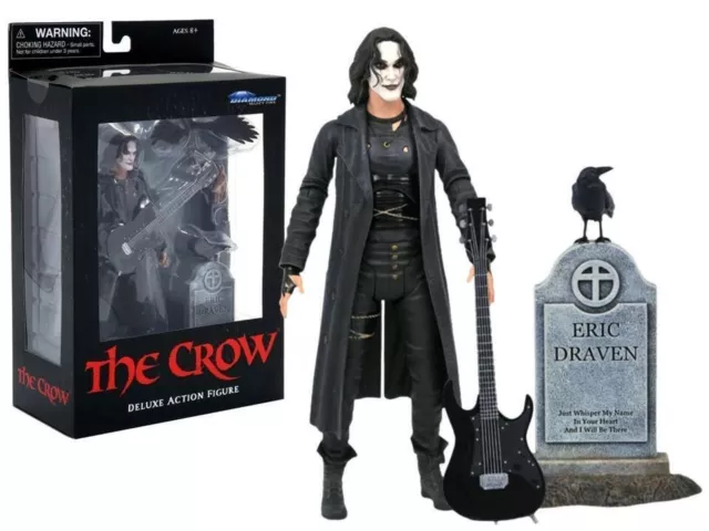 The Crow Il Corvo Action figure Deluxe Eric Draven  18 cm Diamond Select