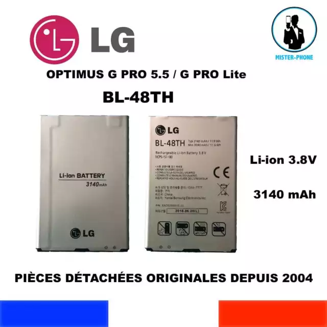 Batterie Originale Lg Bl-48Th Optimus G Pro E980 E985 E986 E940 E977 F-2405