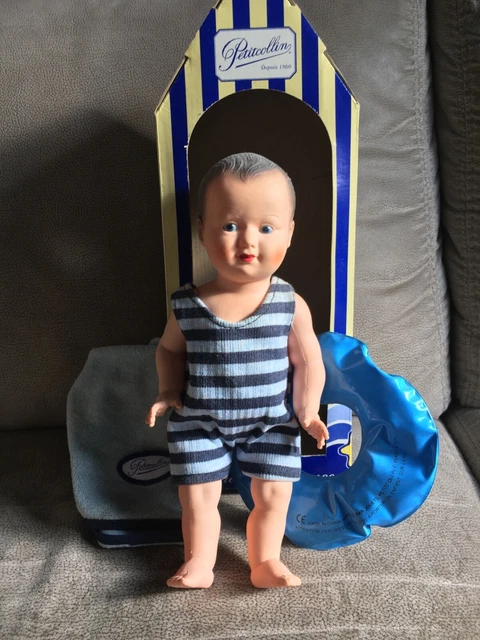 Baigneur Petit Colin ancien 40 cm - Collection