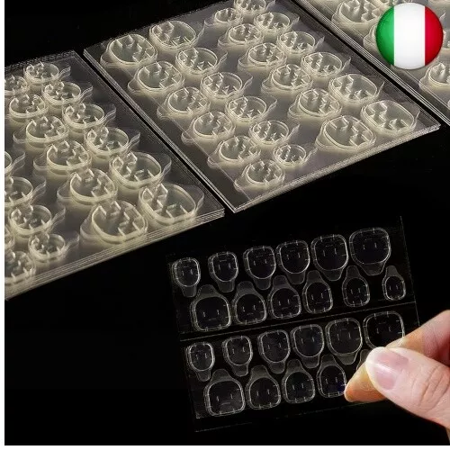 360 pezzi Adesivo per Colla per Unghie a Doppio Lato, Colla Unghie Adesivo