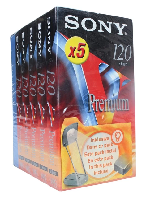 Cassette VHS auto-nettoyante pour magnétoscope