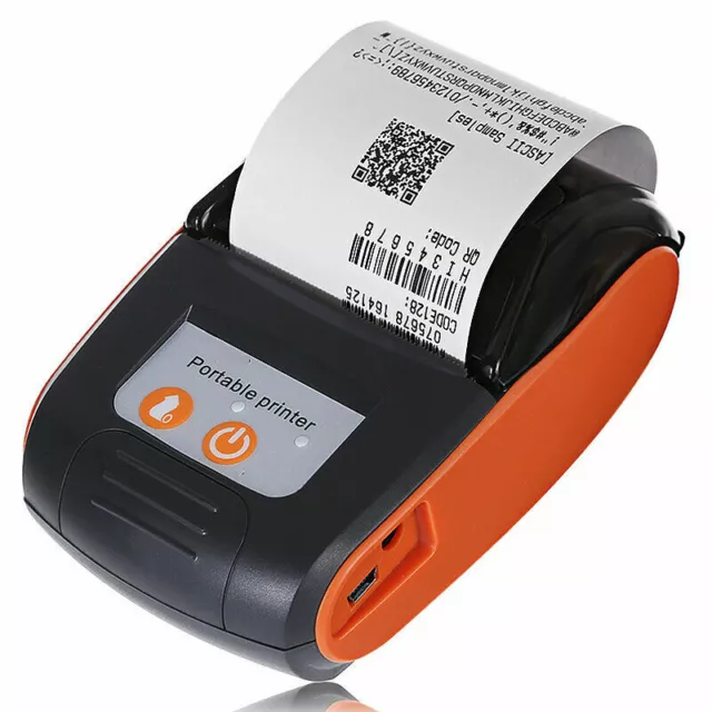Mini 58mm Handheld Bluetooth Wireless Pocket Mobile POS Thermal Receipt Printer 2