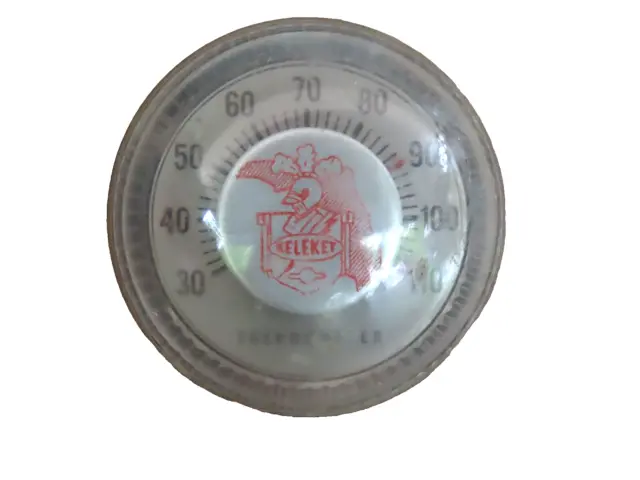 vintage Minneapolis Honeywell Thermometer Keleket round USA for PARTS