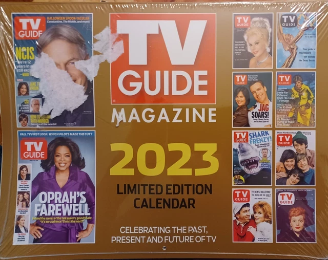 TV GUIDE MAGAZINE Covers 2023 Limited Edition Calendar Brand New Sealed