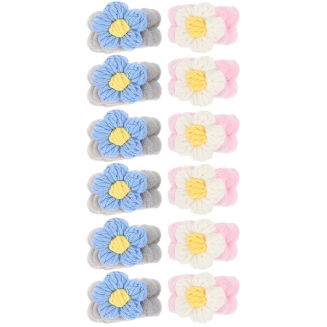6 paia bellissimi braccialetti spa da polso per lavaggio viso Pro lavaggio