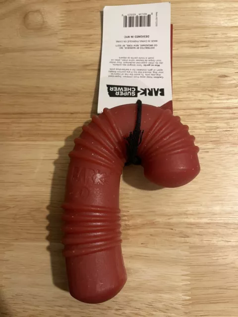 Bark Super Chewer Puppermint Candy Cane Size L (50+ Lbs) Nylon Dog Chew Toy NWT
