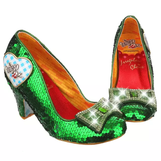 POPPY FIELDS IRREGULAR Choice Wizard of Oz Dorothy Shoes Heels £74.99 -  PicClick UK