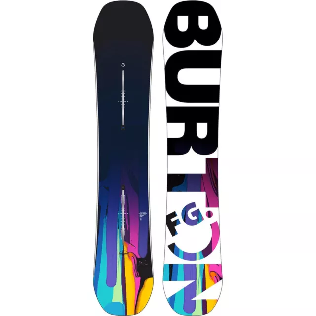 Burton Feel Good Flying V Graphic Snowboard 2024 Womens-  -