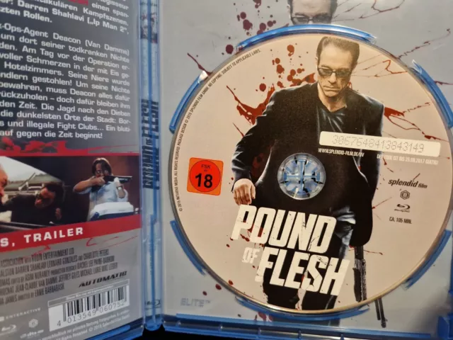 Jean Claude Van Damme Pound of Flesh  Blu ray disc gebraucht fsk 18 3