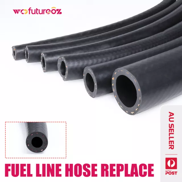 Nitrile Rubber Fuel Hose Tube Petrol Diesel Oil Line Pipe Breather Easy Install