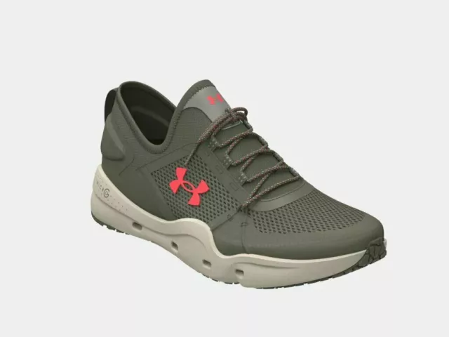 NIB Under Armour 3023739-300 Men's UA Micro G Kilchis Fishing Victory Green Shoe