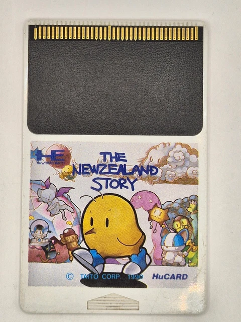 The Newzealand Story Nec Pcengine  Pce  Hucard Ntsc-japan  Complete Good Condition Overall 4988611890110