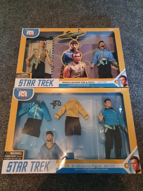 Star Trek Spock Gift Set And Mirror Universe Kirk And Spock