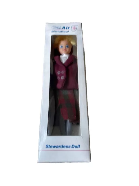 Vintage Rexard Cal Air International Airlines Cabin Crew Stewardess Doll