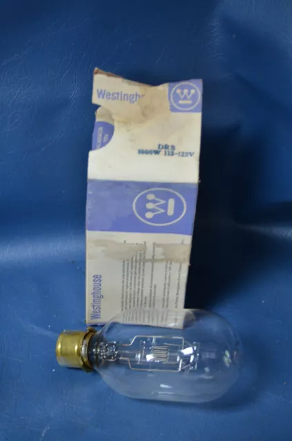 DRS Photo Projection Light Bulb LAMP Projector Westinghouse 120V 1000W Vtg NOS 2