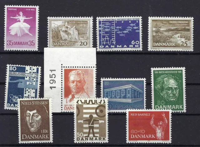 Dänemark Lot aus 1959 - 1970 postfrisch mnh **