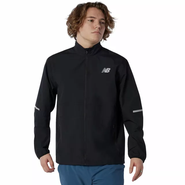 New Balance Accelerate Chaqueta Correr para Hombre Jogging Running Negro