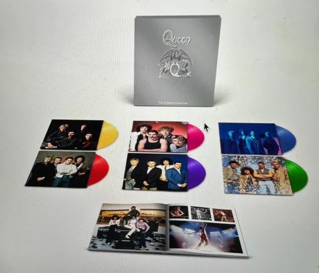 Queen Platinum Collection (Vinyl) 6LP Package Vinyles couleurs Neuf sous blister