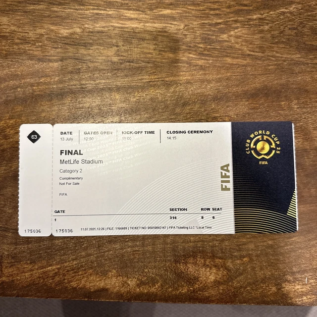 final fifa world cup 2025 tickets