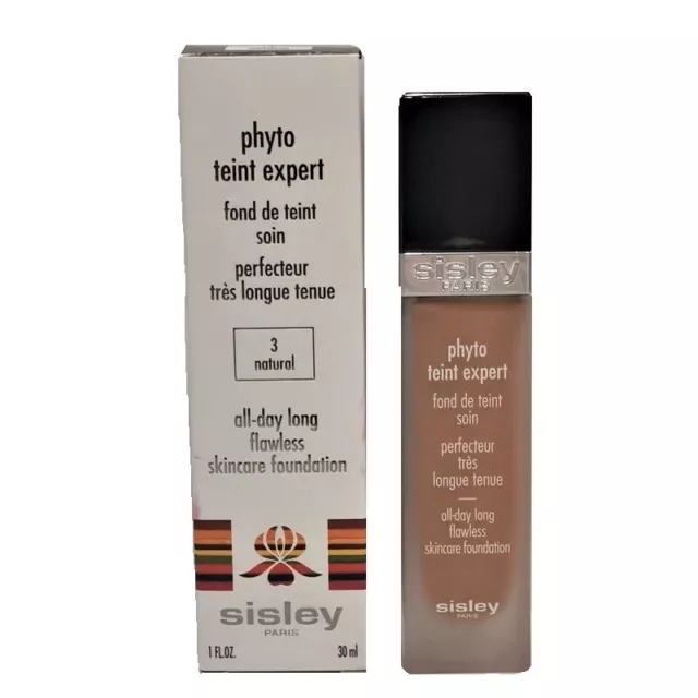 Sisley Phyto-Teint Expert Skincare Foundation 3 natürliche lange Abnutzung ölfrei