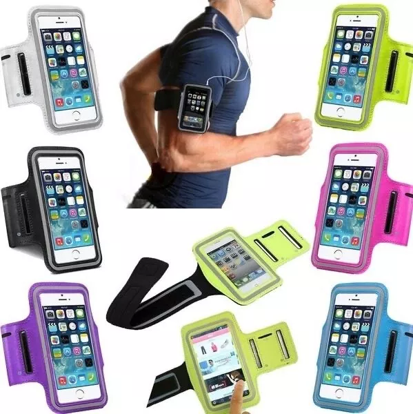 Sport Laufen Joggen Fitnessstudio Arm Band Hülle für Samsung A12 A21s A41 A51 S20 S21FE