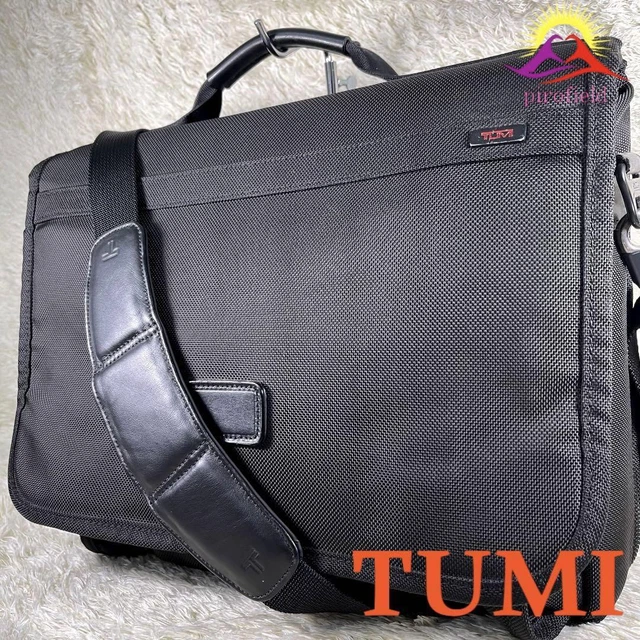 Tumi Business Brief Bag 2Way Men'S Black Smart Design Messe
