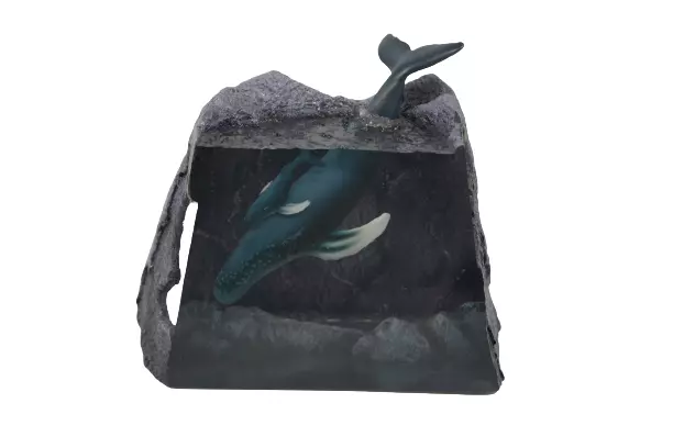 Dakin Wyland Acrylic Whale Sculpture Whale Sounding Dakin Wyland Acrylic Whale Sculpture Whale Sounding