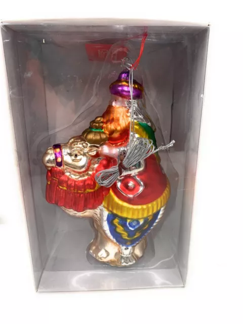 Dept 56 Wiseman Mercury Glass Ornament Over Sized Hand Blown 7713-5