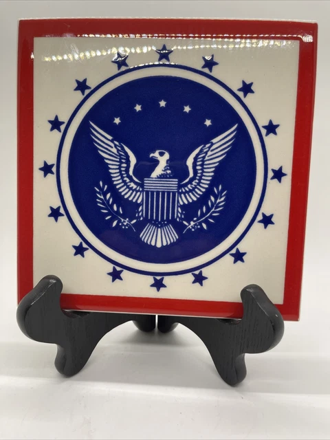 Besheer Art Tile American Eagle Made In The USA Anerican Themed