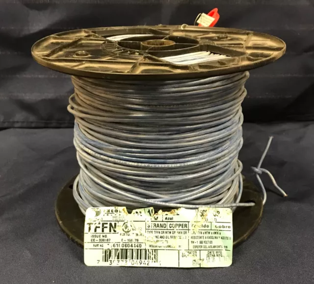 5.10 lbs of NEW 16 AWG Blue Stranded ENCORE Wire (Model# 106100604440)