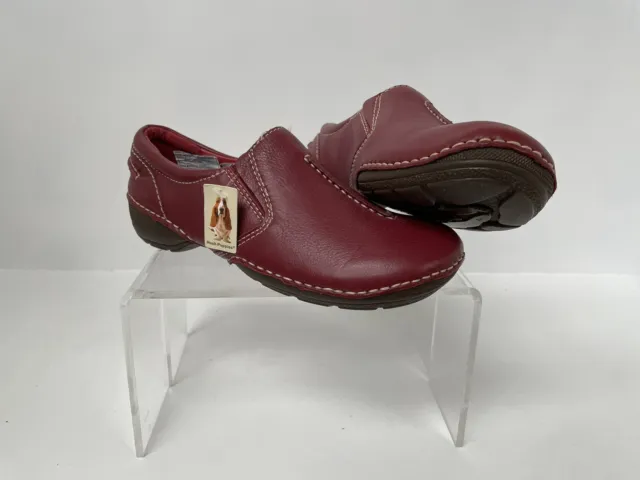 Womens/Ladies Hush Puppies Shoes Dark Red/Black UK Size 4 - New Tags No Box
