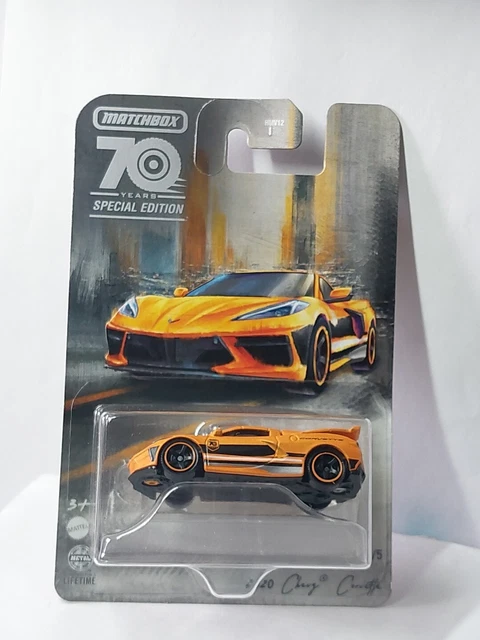 Voiture Miniature Matchbox Corvette Grand Sport - Échelle 1/64 - Occasion Sans Boîte