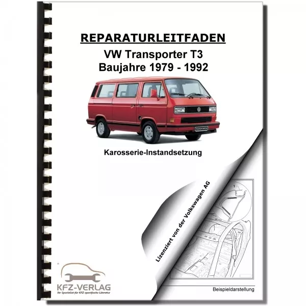 VW Transporter/Bus T3 (79-92) Karosserie-Instandsetzung - Reparaturanleitung