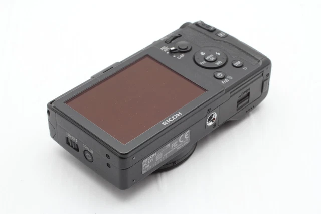 【NEAR MINT】 RICOH GR 16.2MP Digital Compact Camera Black JAPAN 9