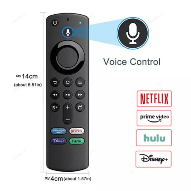 New Voice Remote Control L5B83G for Amazon Fire TV Stick Lite 4K 3rd Gen Alexa