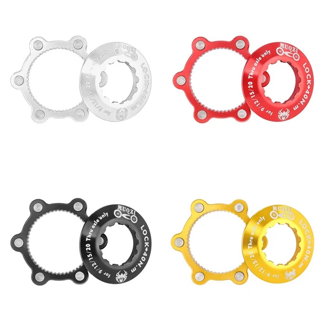 To 6-Bolt Rotor Conversion Bike Hub Disc Brake Adapters MTB Cycling Centerlock