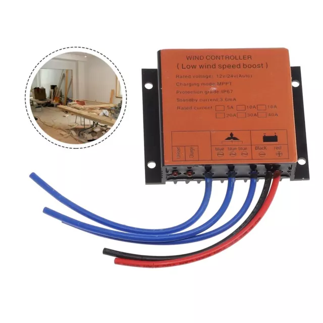 Durable Wind Generator Controller with Complete Electrical Protection 800W
