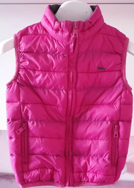 Smanicato gilet bambina Harmont magenta tg.2 anni