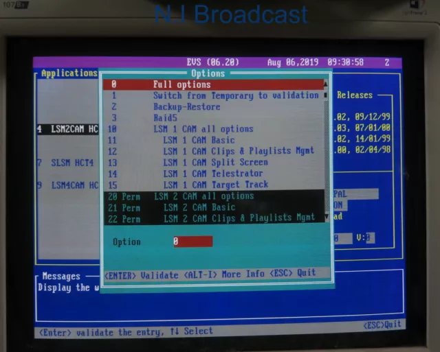 EVS 2channel SDI replay server with audio recorder 2