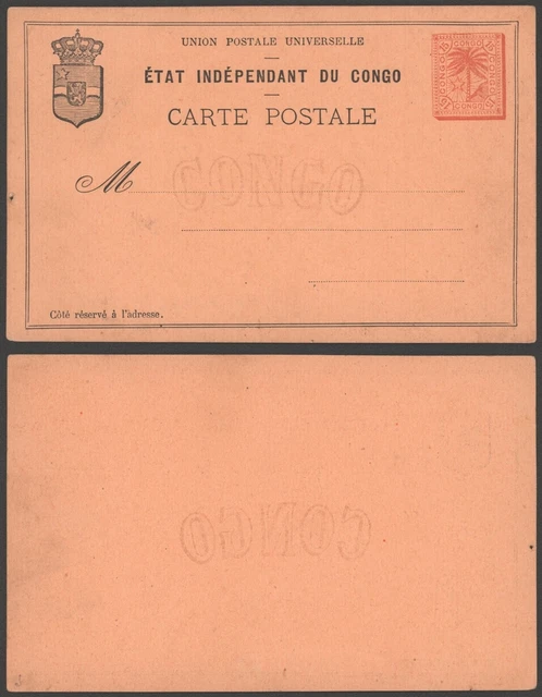 Belgian Congo - Postal Stationery R155