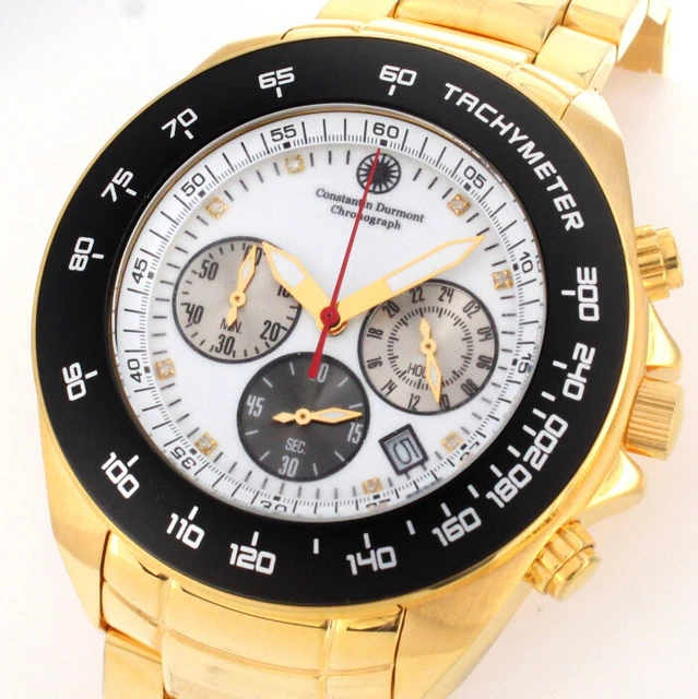 HERREN UHREN AVIATOR AVW7770G262 Armband Leder Chrono Datum Edelstahl UVP 159 EUR 87 65 PicClick DE