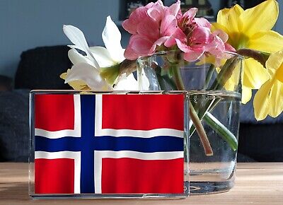 Norway Flag Fridge Magnet - Novelty Norwegian Gift - Fun Birthday Present